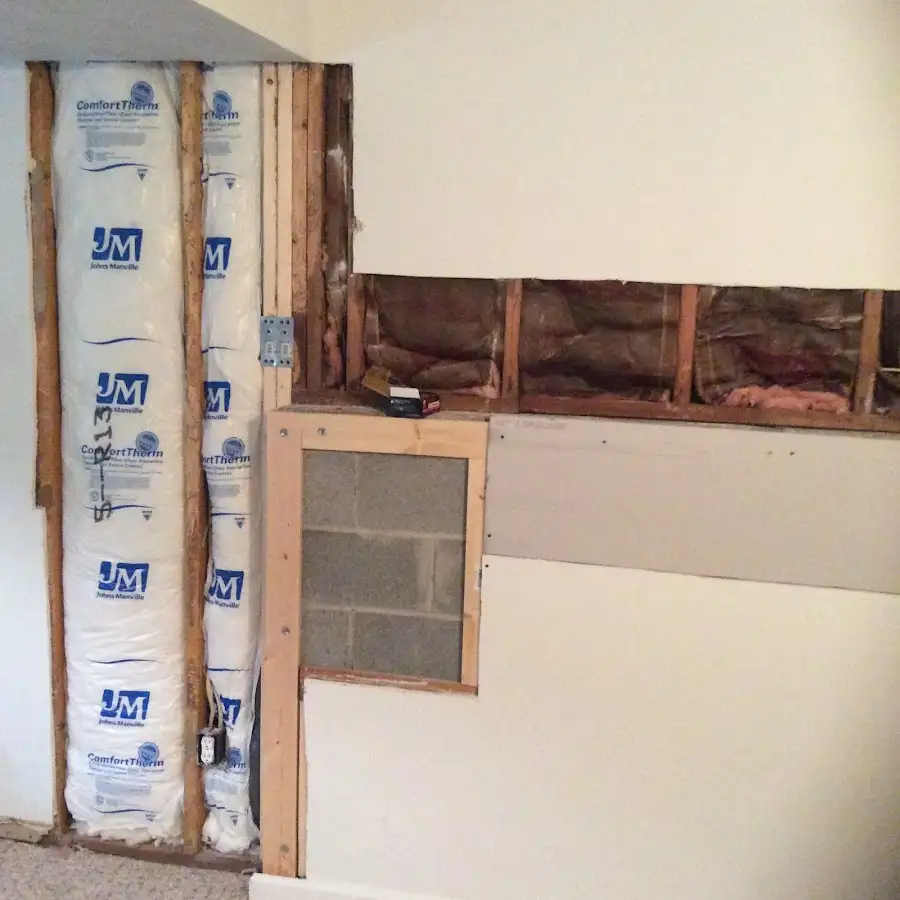 Wall insulation replacement during Odor Removal & Deodorization in Roseburg